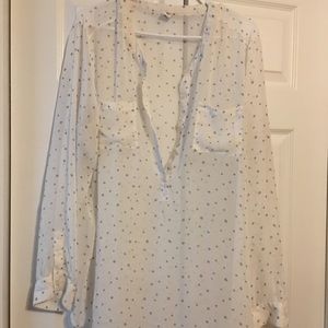 Old Navy sheer star shirt
